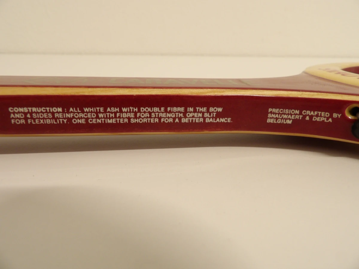Vintage houten tennisracket - Snauwaert (model: Lady-Caravelle)