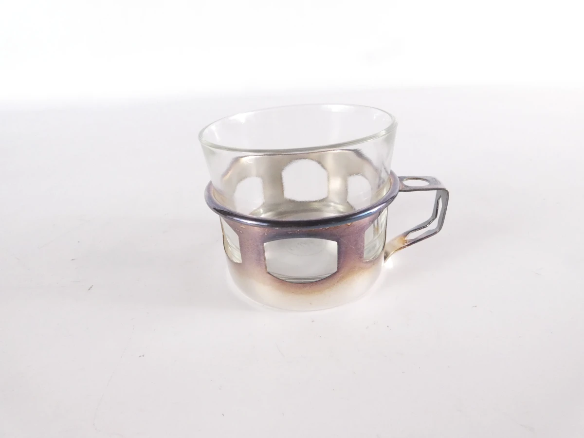 Vintage Duralex koffie setje