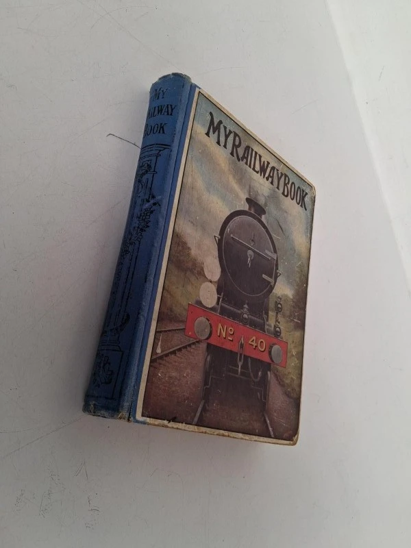 📖 Uniek Antiek Boek (1925): My Railway Book – Cecil J. Allen | Met 'Flying Scotsman' & Schoolprijs 1926! 📖