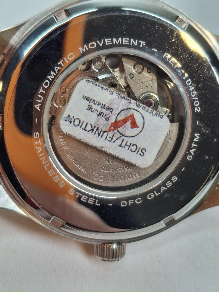 Thunderbirds automatisch herenhorloge met leren band in originele doos