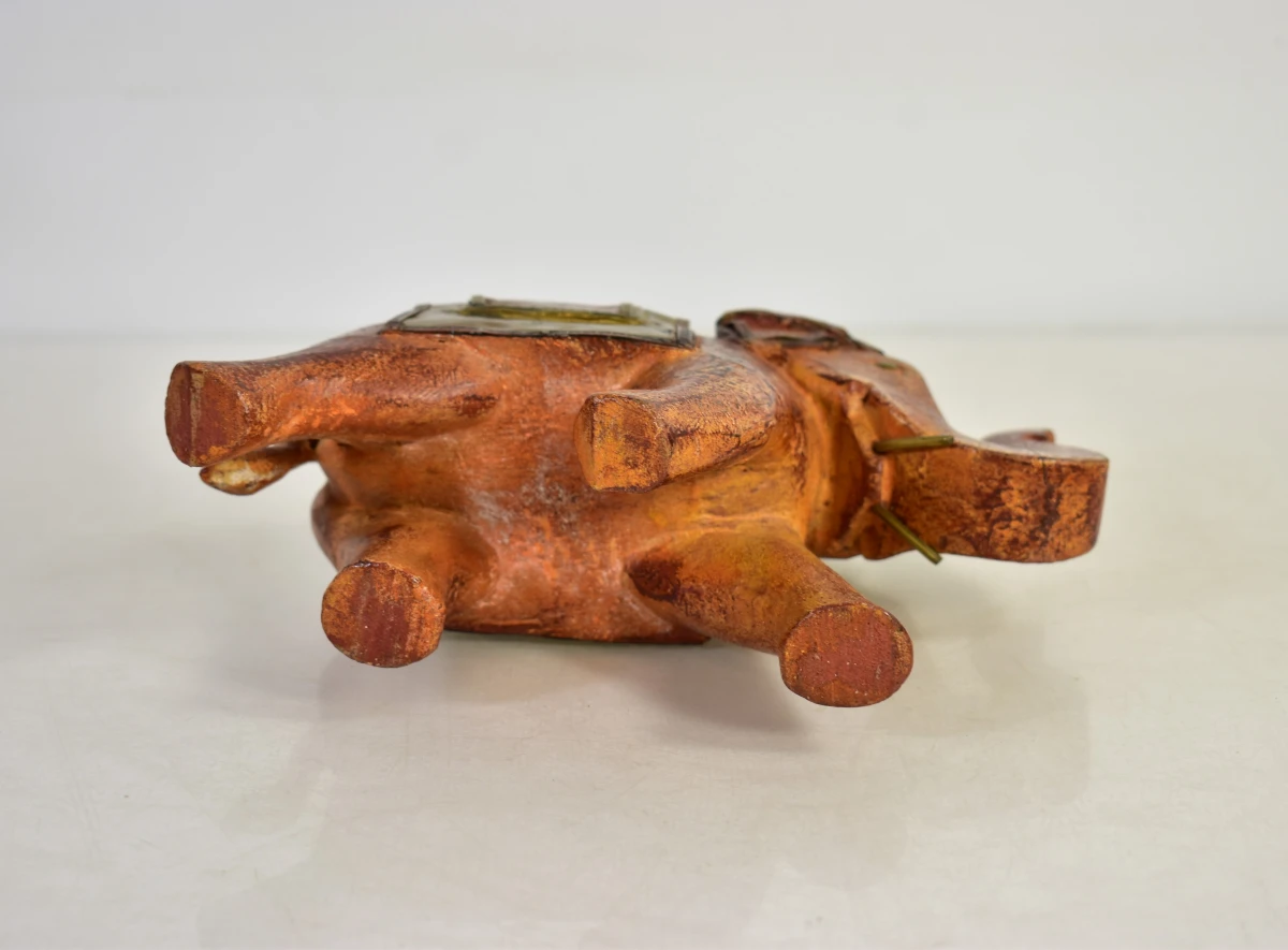 Set van 8 olifanten beeldjes in diverse materialen - foto 9
