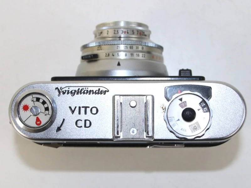 📸 Klassieke Voigtländer Vito CD (met Lanthar 2.8/50mm & Prontor 250 S) - foto 3