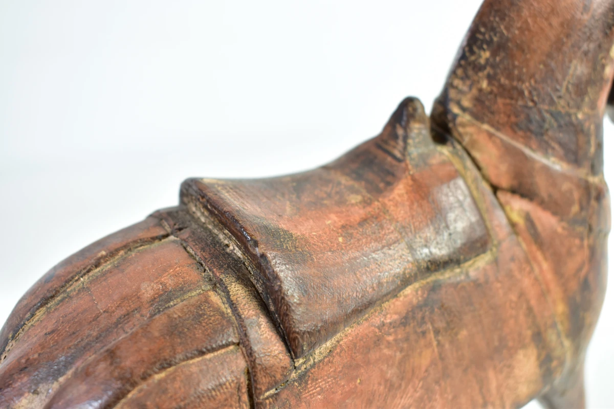 Houten decoratief paard beeldje - foto 8