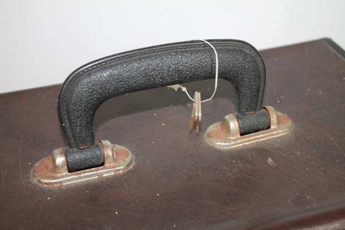 Vintage draagbare assortimentkoffer