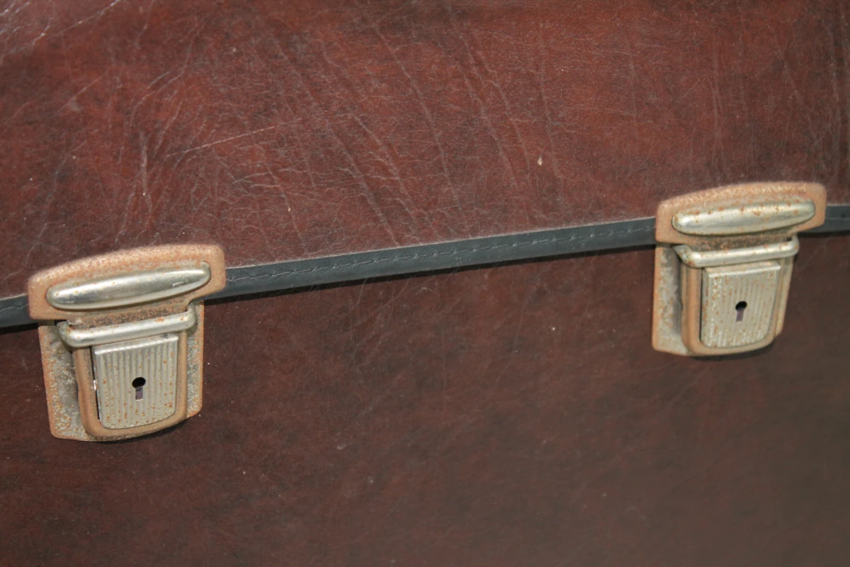 Vintage draagbare assortimentkoffer