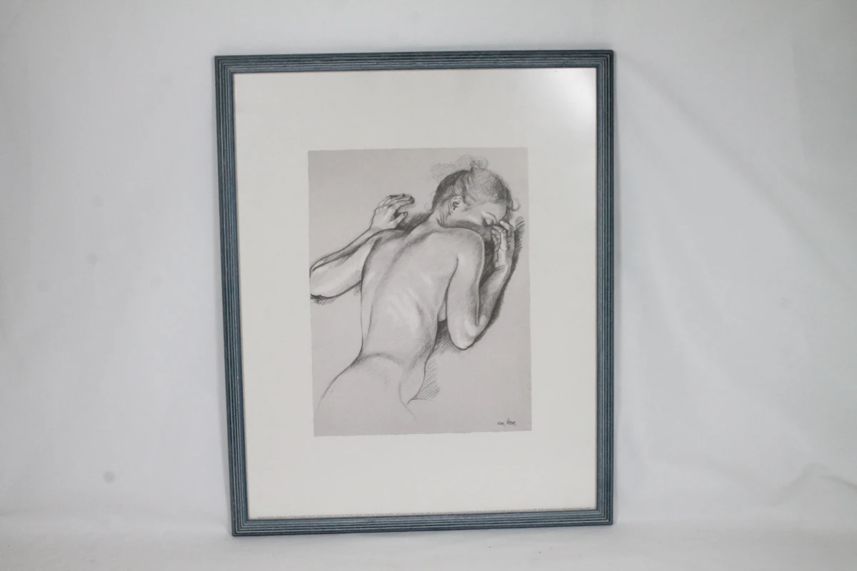 Ingelijste fotolithografie - Francine Van Hove