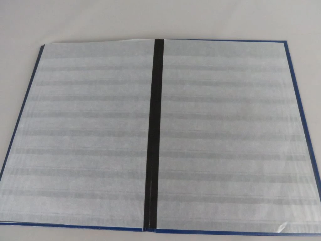 Postzegelverzameling in album