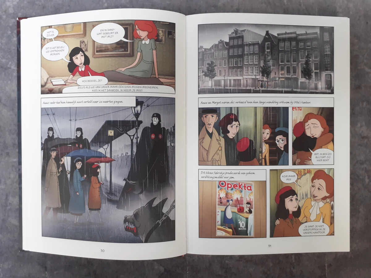 Graphic Novel: Waar is het dagboek van Anne Frank - foto 4