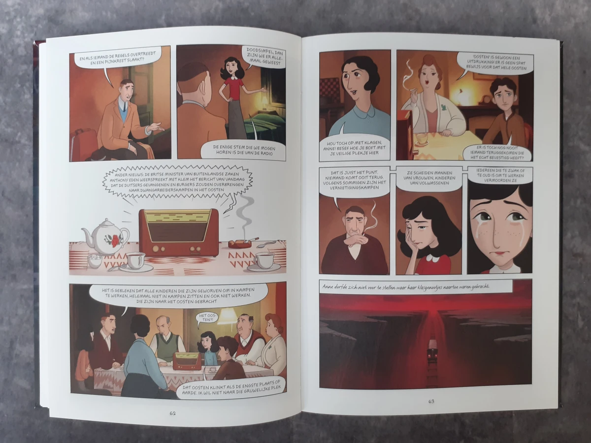 Graphic Novel: Waar is het dagboek van Anne Frank - foto 6