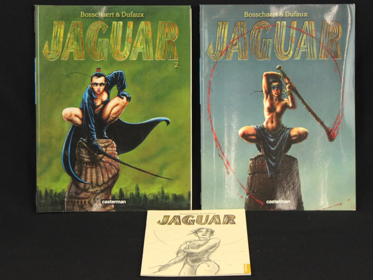 Stripboeken Jaguar met bijlage