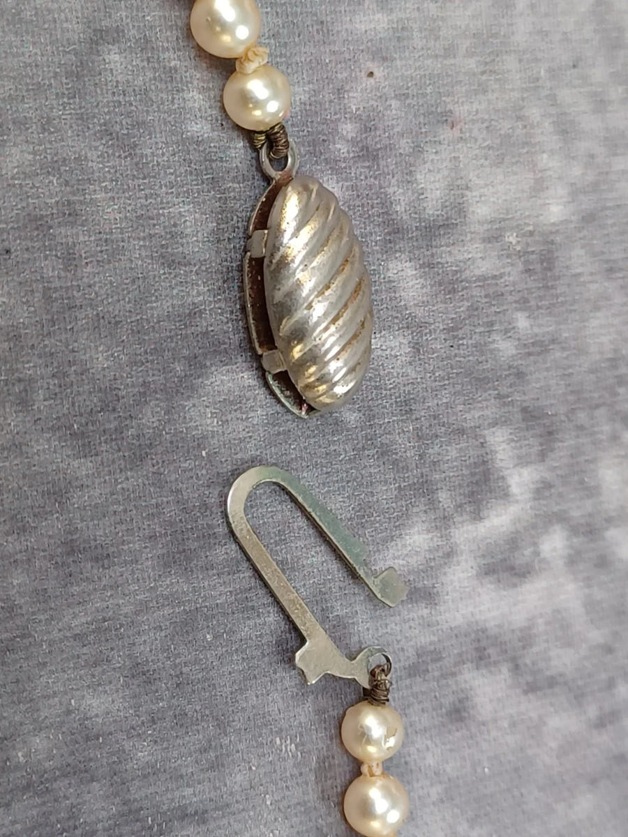 Klassieke vintage parelsieradenset - 3 Kettingen en armband - foto 11