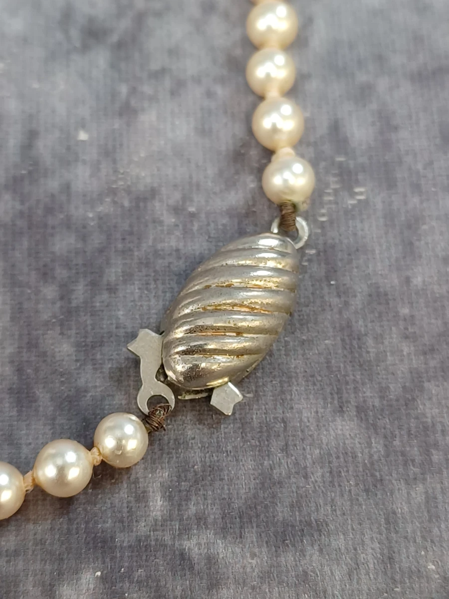 Klassieke vintage parelsieradenset - 3 Kettingen en armband - foto 9