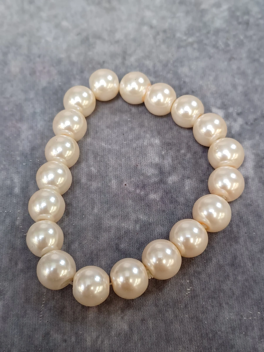 Klassieke vintage parelsieradenset - 3 Kettingen en armband - foto 17