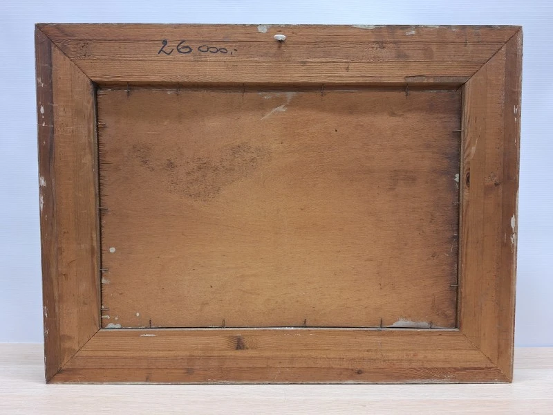 Set van 2 landelijke landschappen - Olieverf op hout - V. Mertens