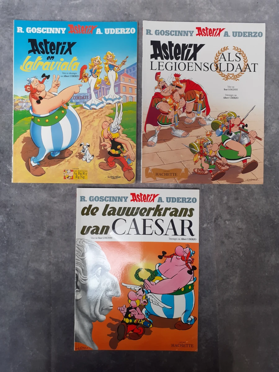 Strips: Lot van 10 Asterix albums - foto 4