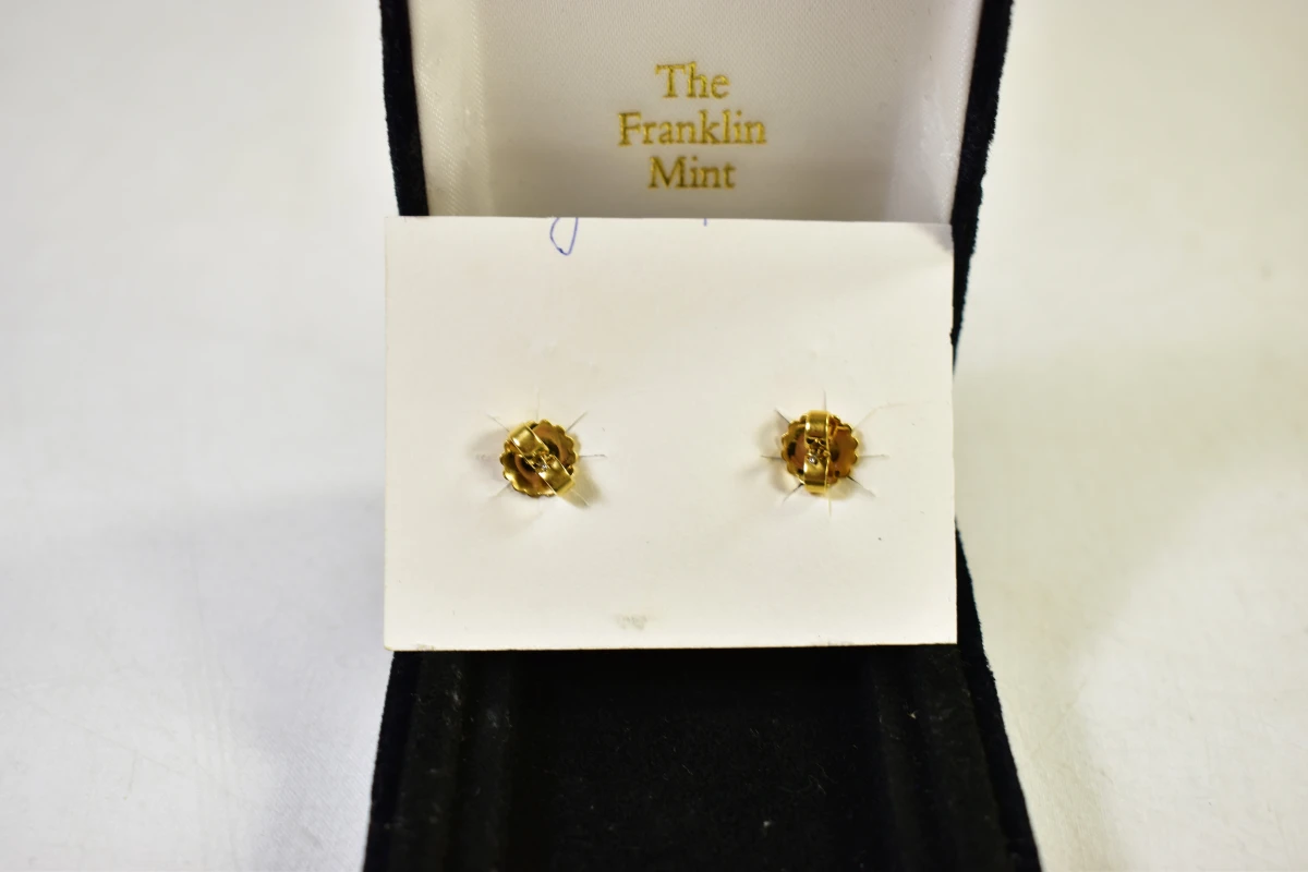 The Franklin Mint dameshorloge en oorbellen set - foto 7