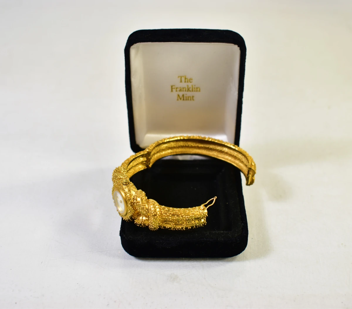 The Franklin Mint dameshorloge en oorbellen set - foto 5