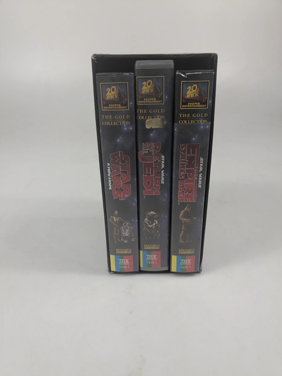 Star Wars Trilogy VHS Boxset - The Gold Collection