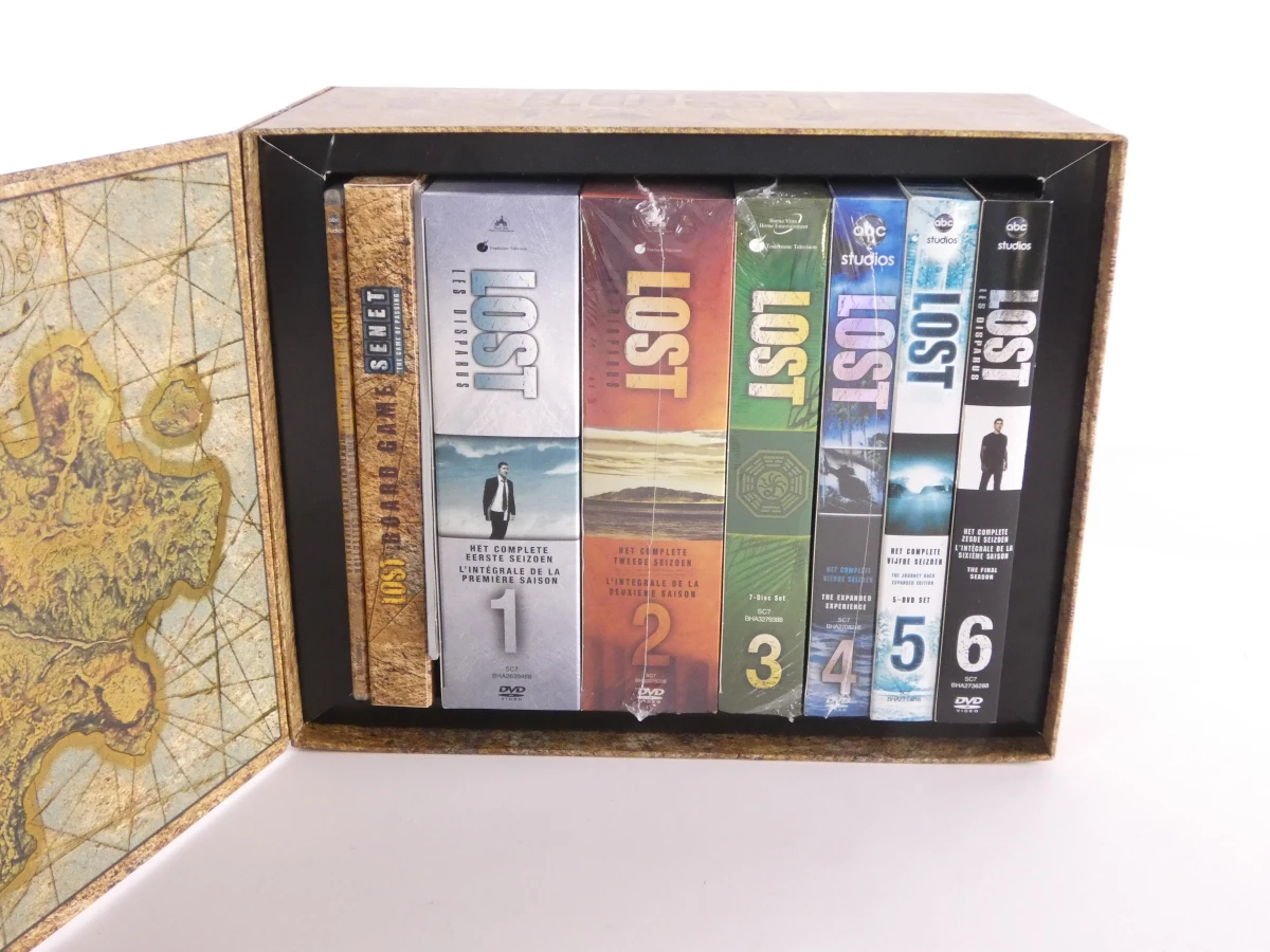 Lost The Complete Collection DVD boxset met bordspel