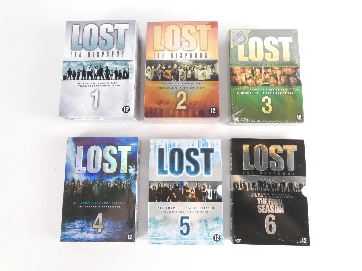 Lost The Complete Collection DVD boxset met bordspel