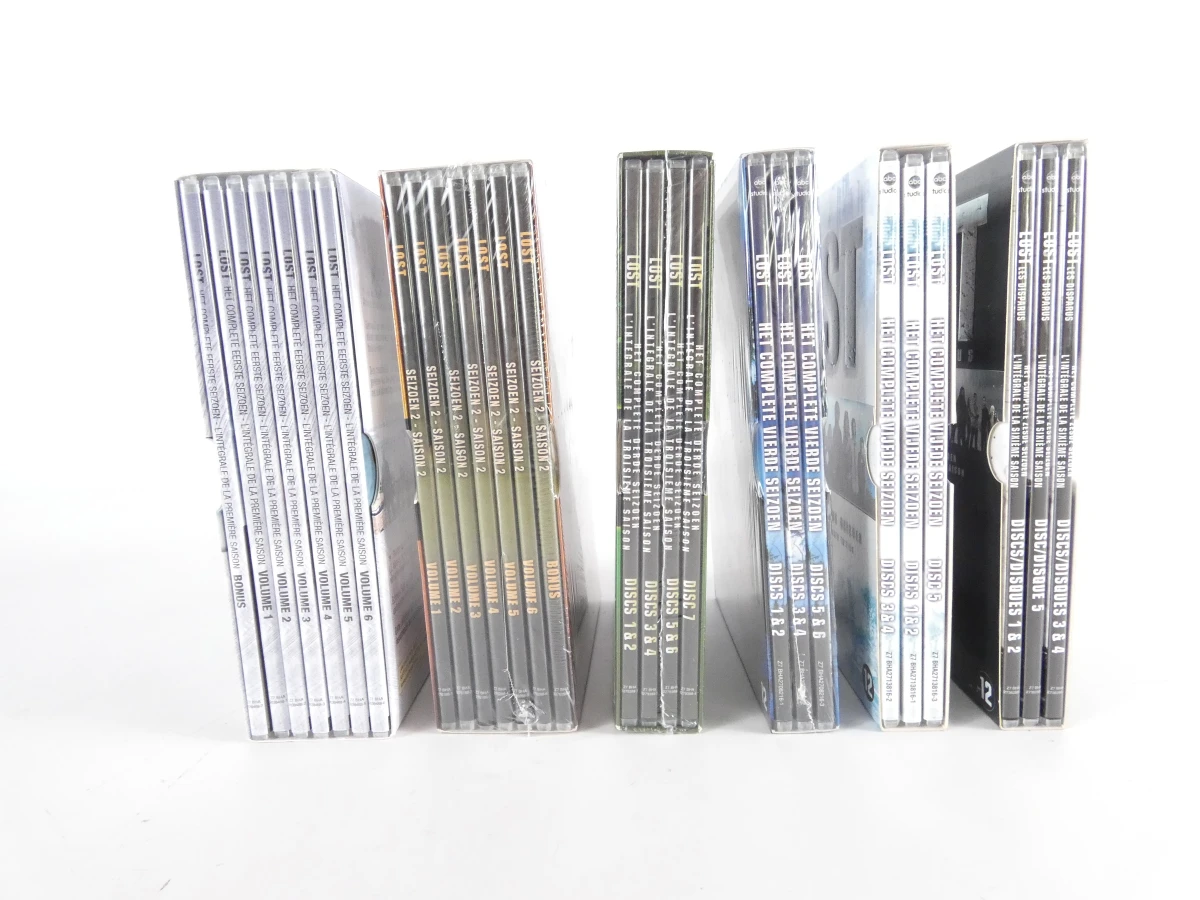 Lost The Complete Collection DVD boxset met bordspel