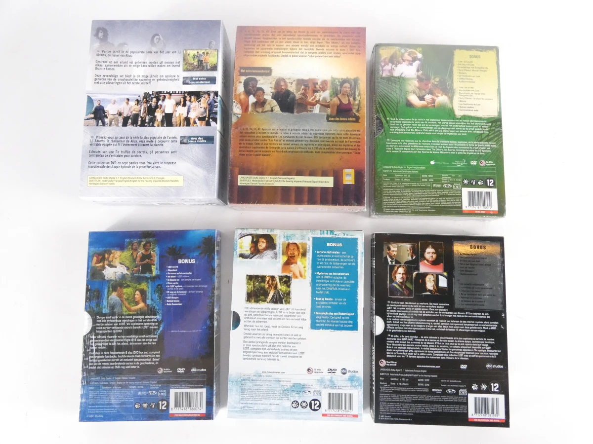 Lost The Complete Collection DVD boxset met bordspel