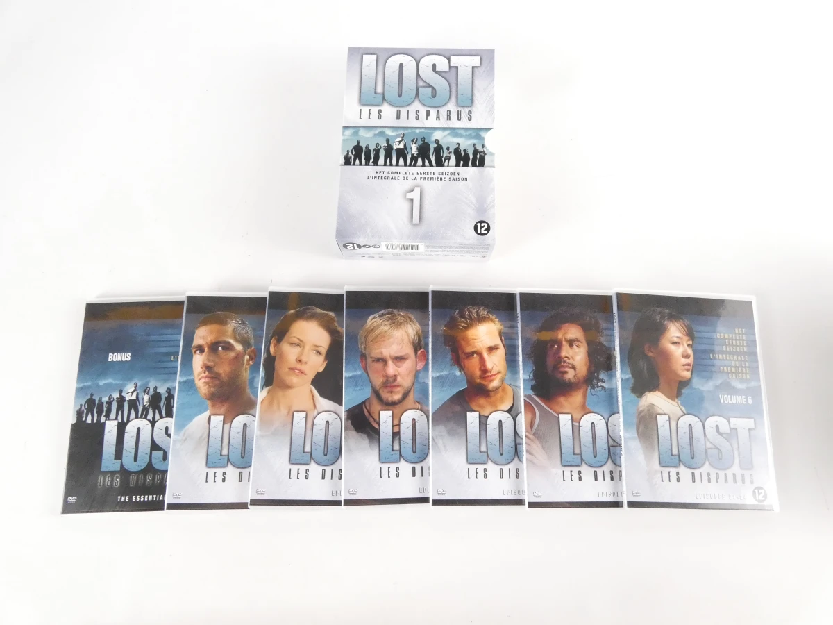 Lost The Complete Collection DVD boxset met bordspel