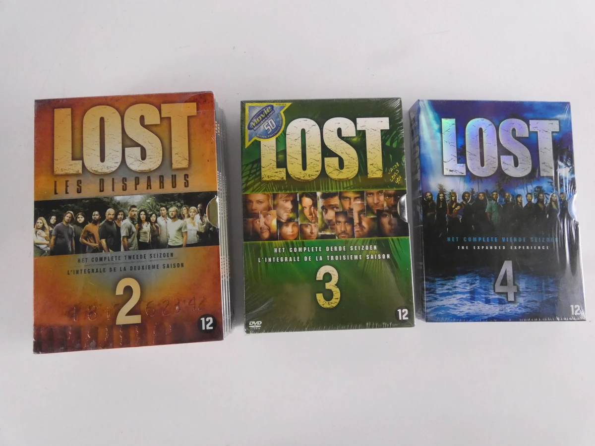 Lost The Complete Collection DVD boxset met bordspel