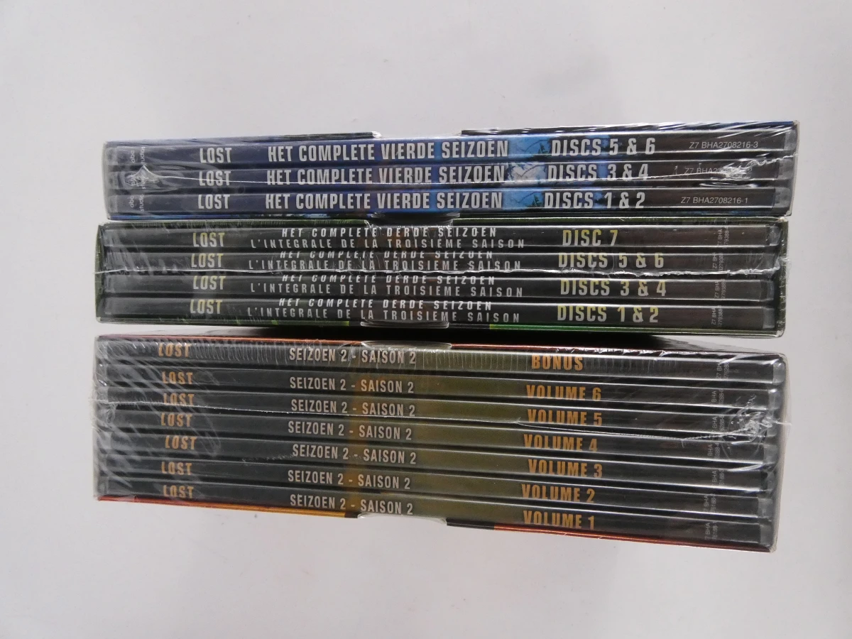 Lost The Complete Collection DVD boxset met bordspel