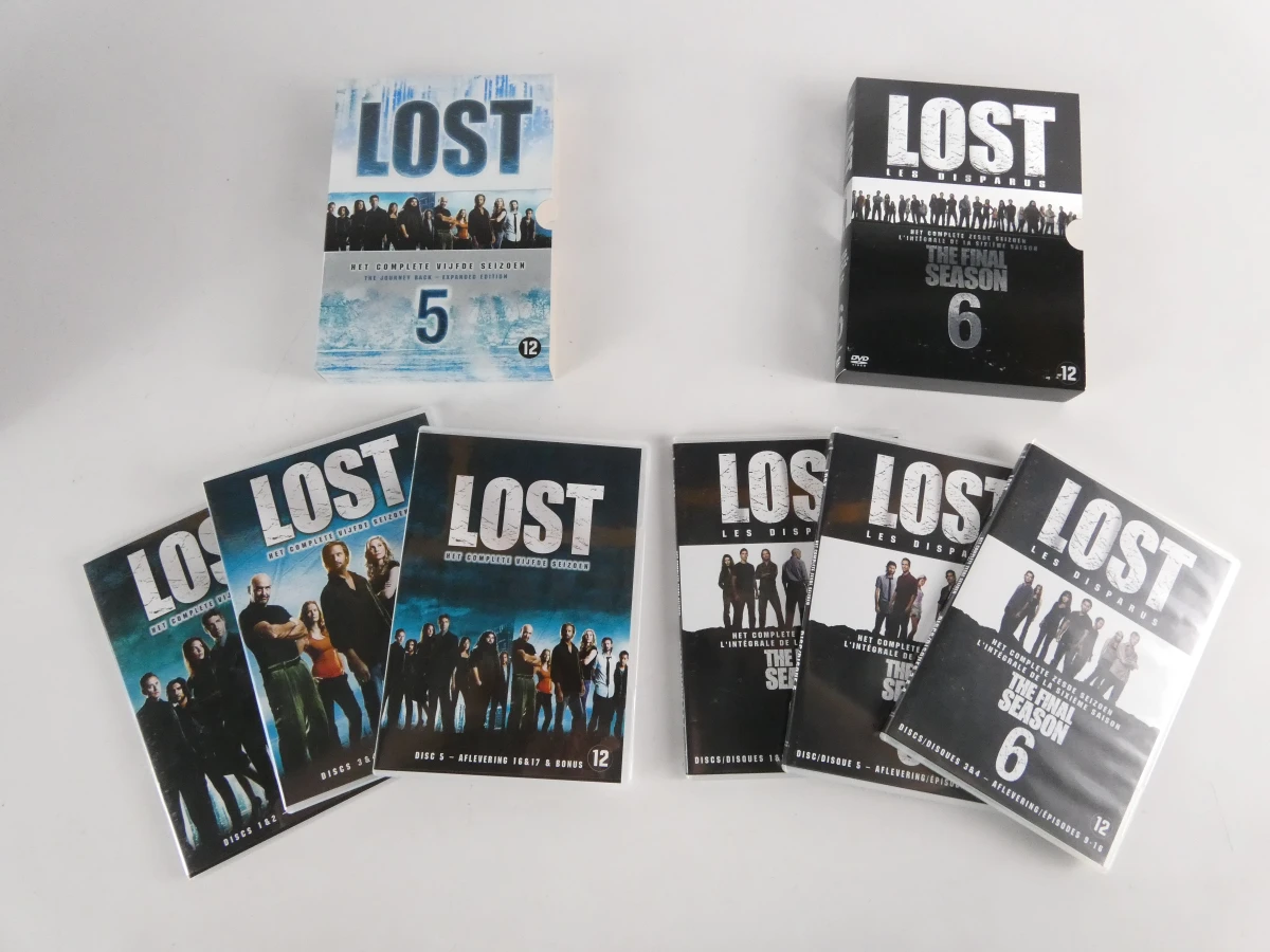 Lost The Complete Collection DVD boxset met bordspel