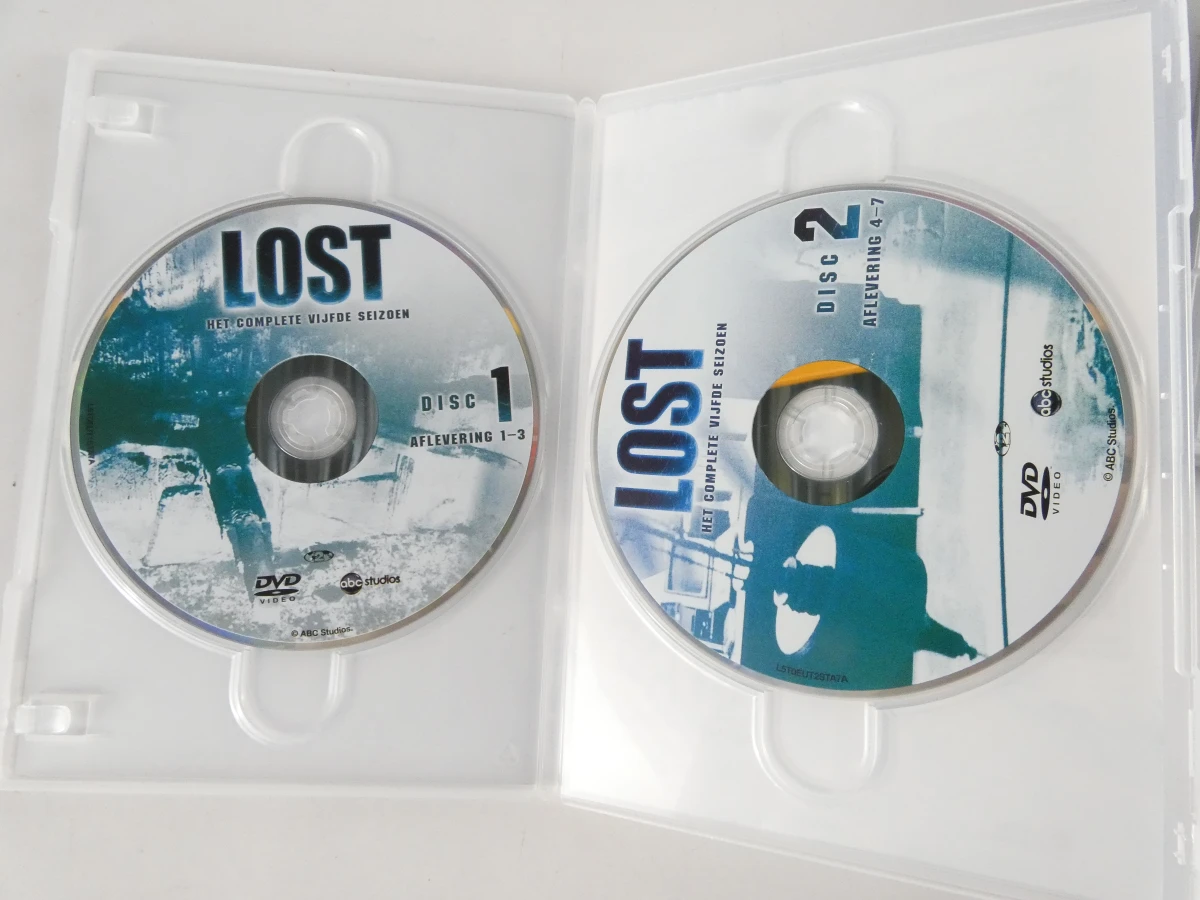 Lost The Complete Collection DVD boxset met bordspel