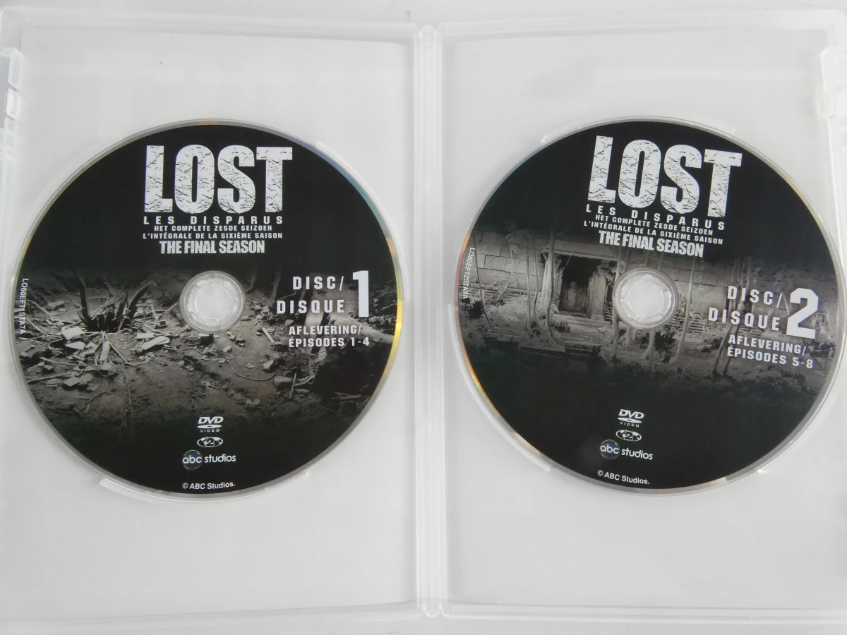 Lost The Complete Collection DVD boxset met bordspel