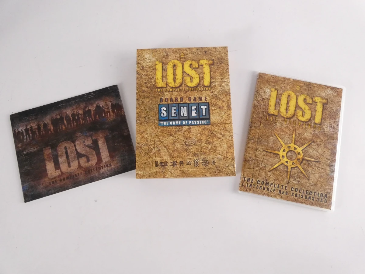Lost The Complete Collection DVD boxset met bordspel