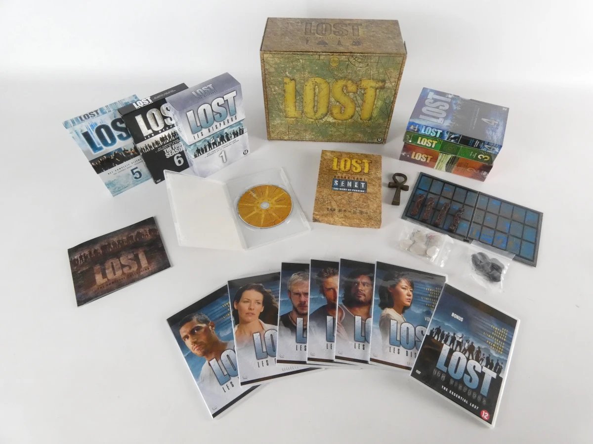 Lost The Complete Collection DVD boxset met bordspel