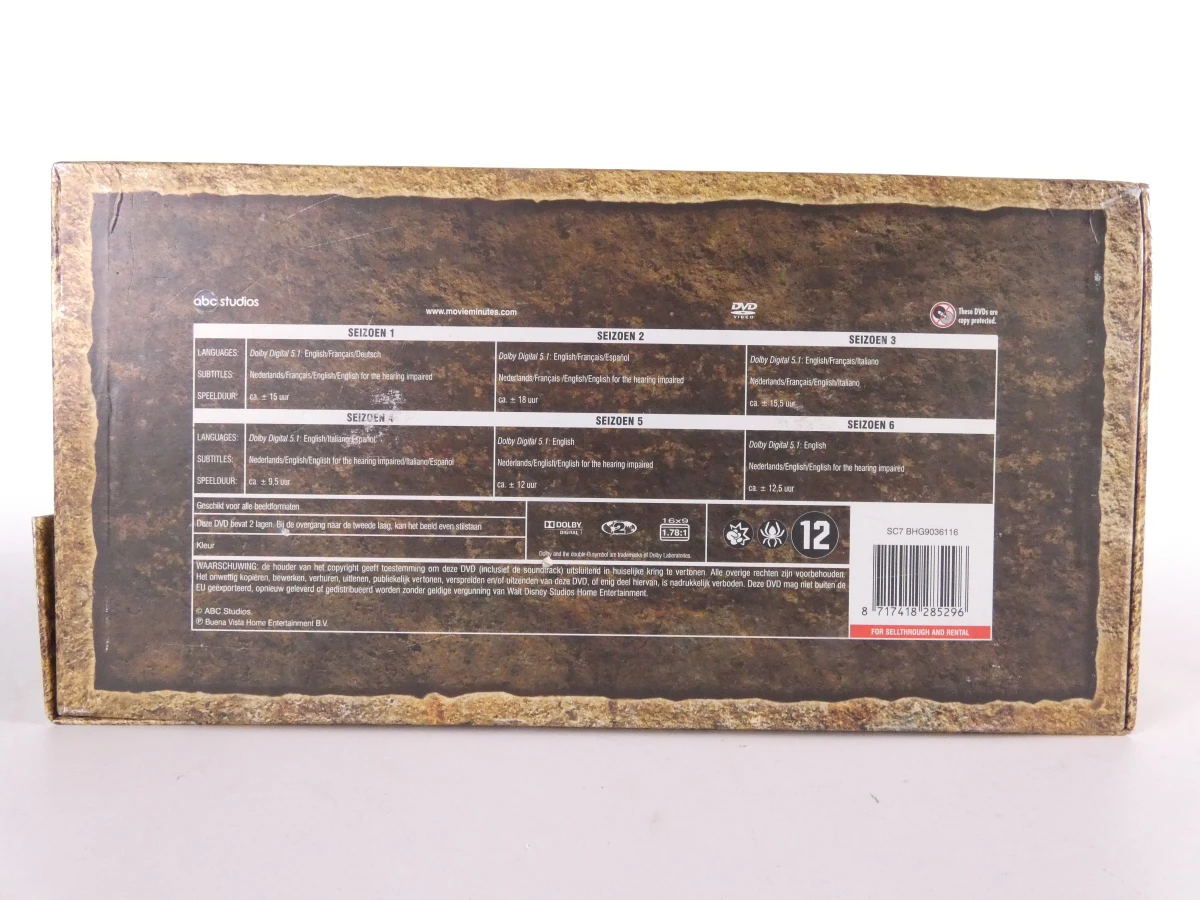Lost The Complete Collection DVD boxset met bordspel