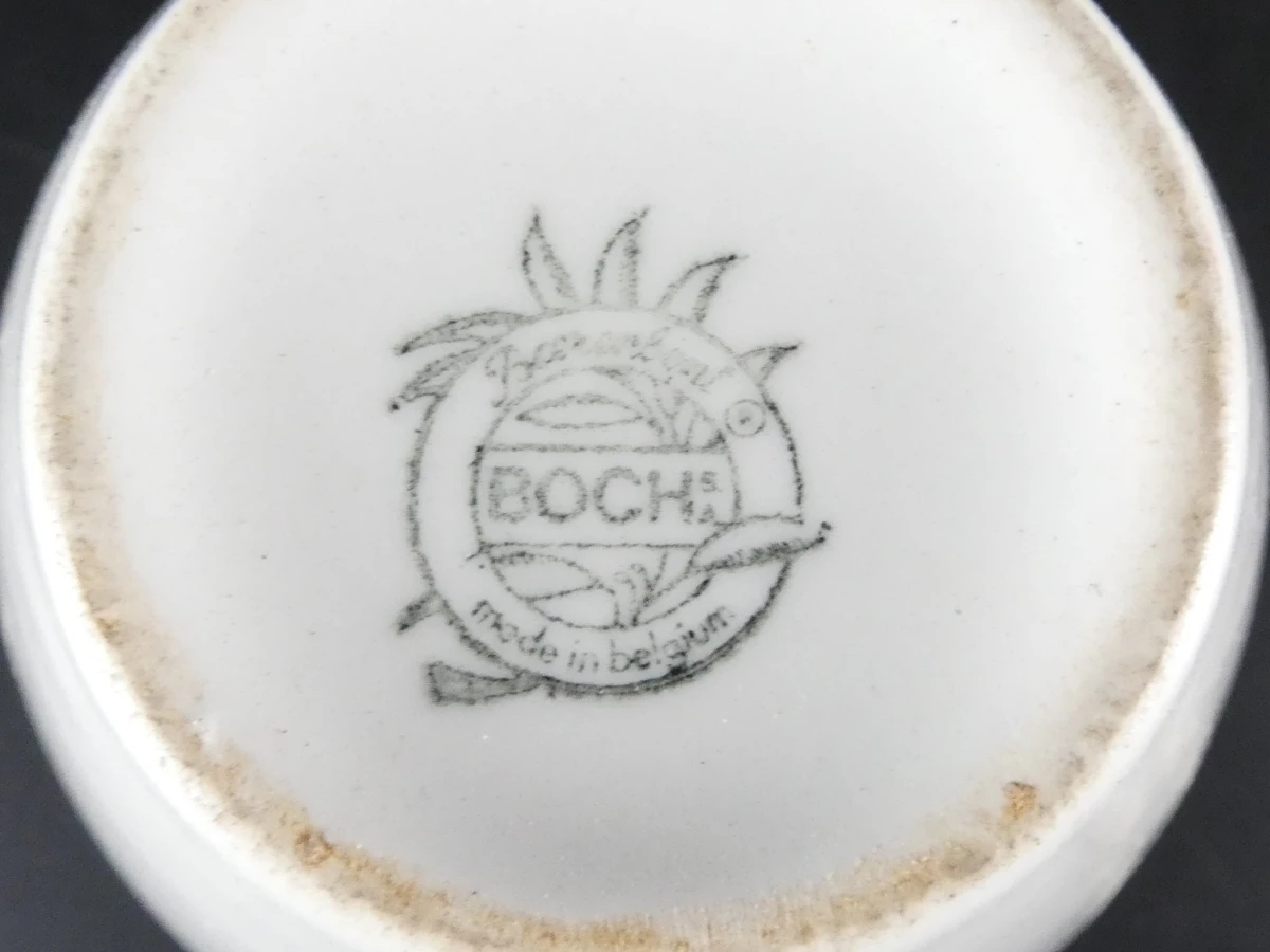 Vintage Boch serviesonderdelen Boerenbont