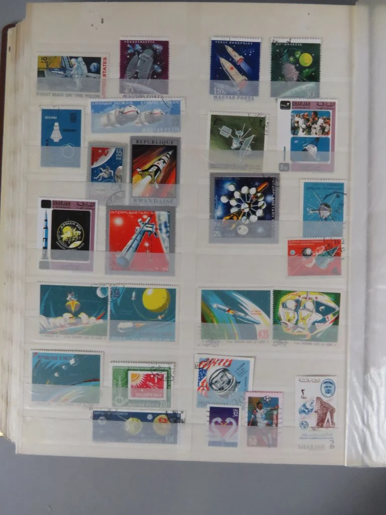 Postzegelverzameling USA in album