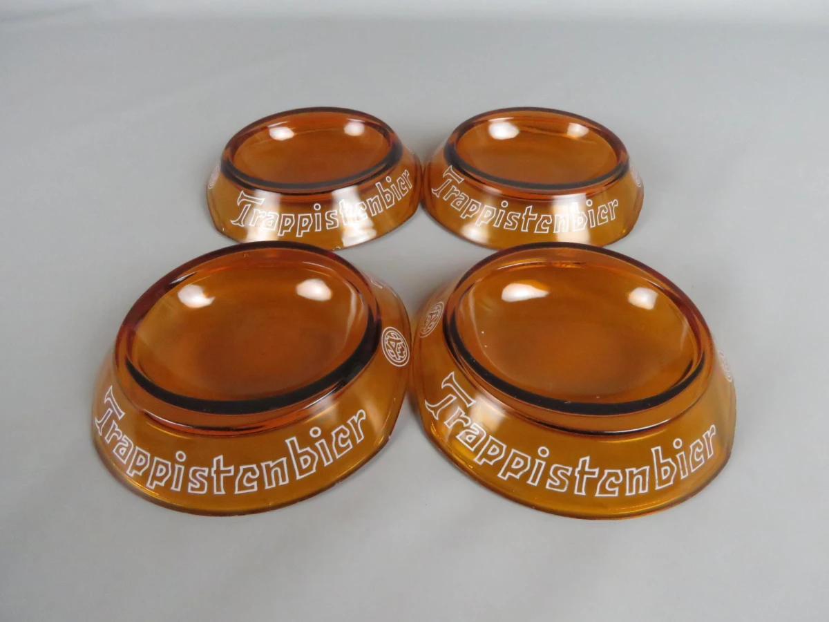 4 Trappisten bier asbakken