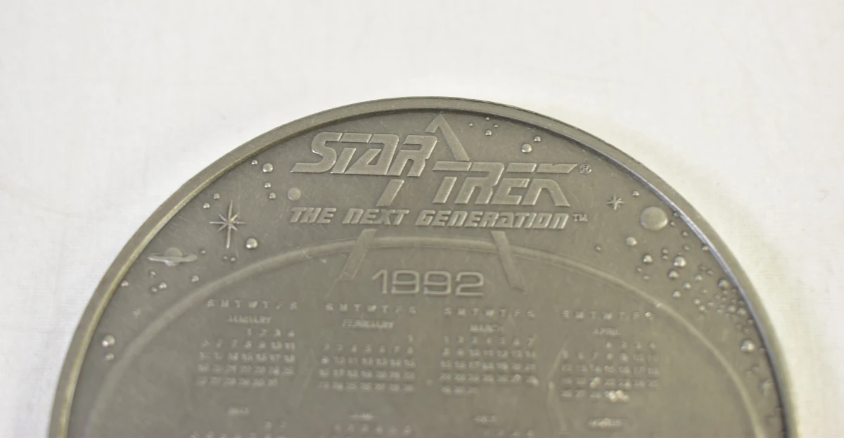 Herdenkingsmunt Star Trek The Next Generation 5e verjaardag 1987-1992 - foto 3