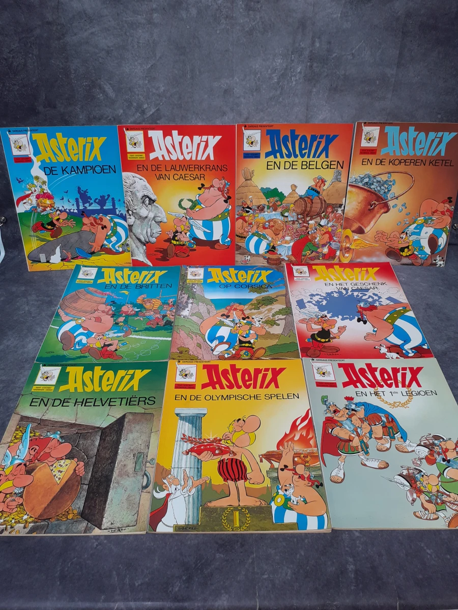 Strips: Lot van 10 Asterix albums (2) - foto 3