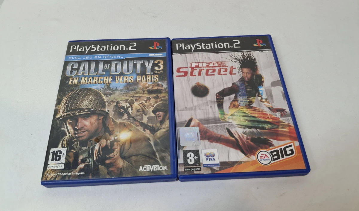 PlayStation 2 console met 2 spellen en toebehoren - foto 4