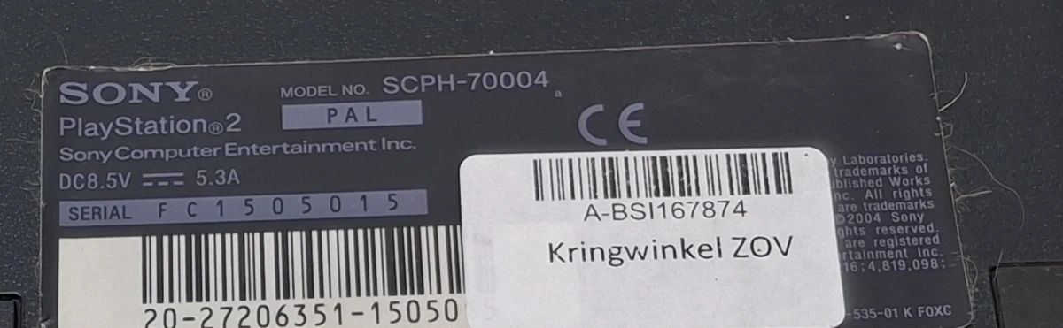 PlayStation 2 console met 2 spellen en toebehoren - foto 3