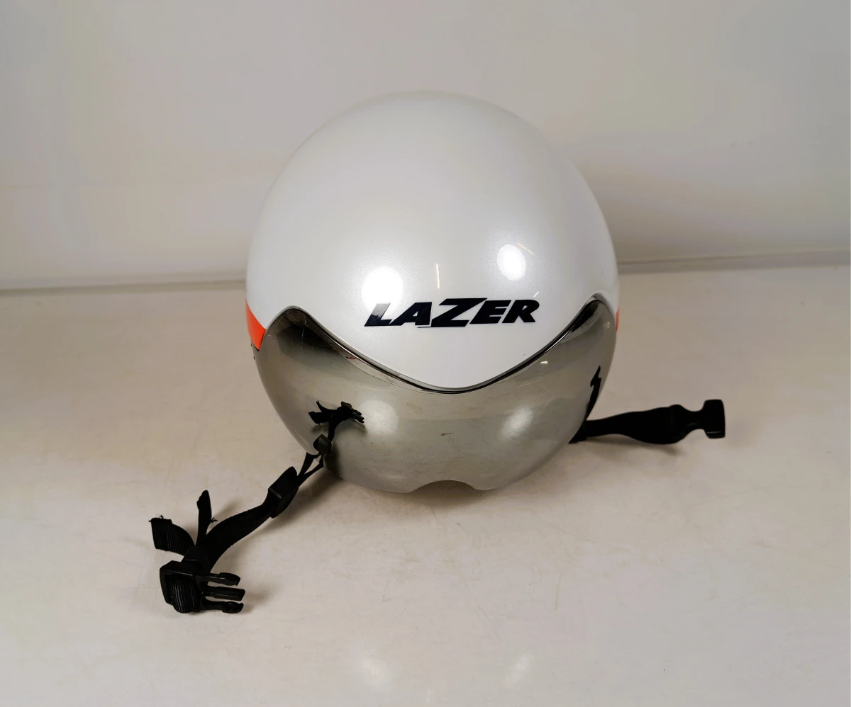 Lazer Wasp tijdrithelm Belisol Lotto teamuitvoering ca. 2012-2013 - foto 4