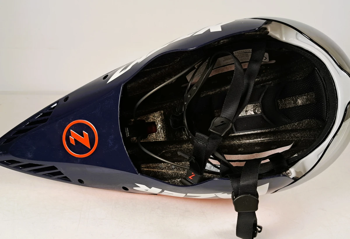 Lazer Wasp tijdrithelm Belisol Lotto teamuitvoering ca. 2012-2013 - foto 5