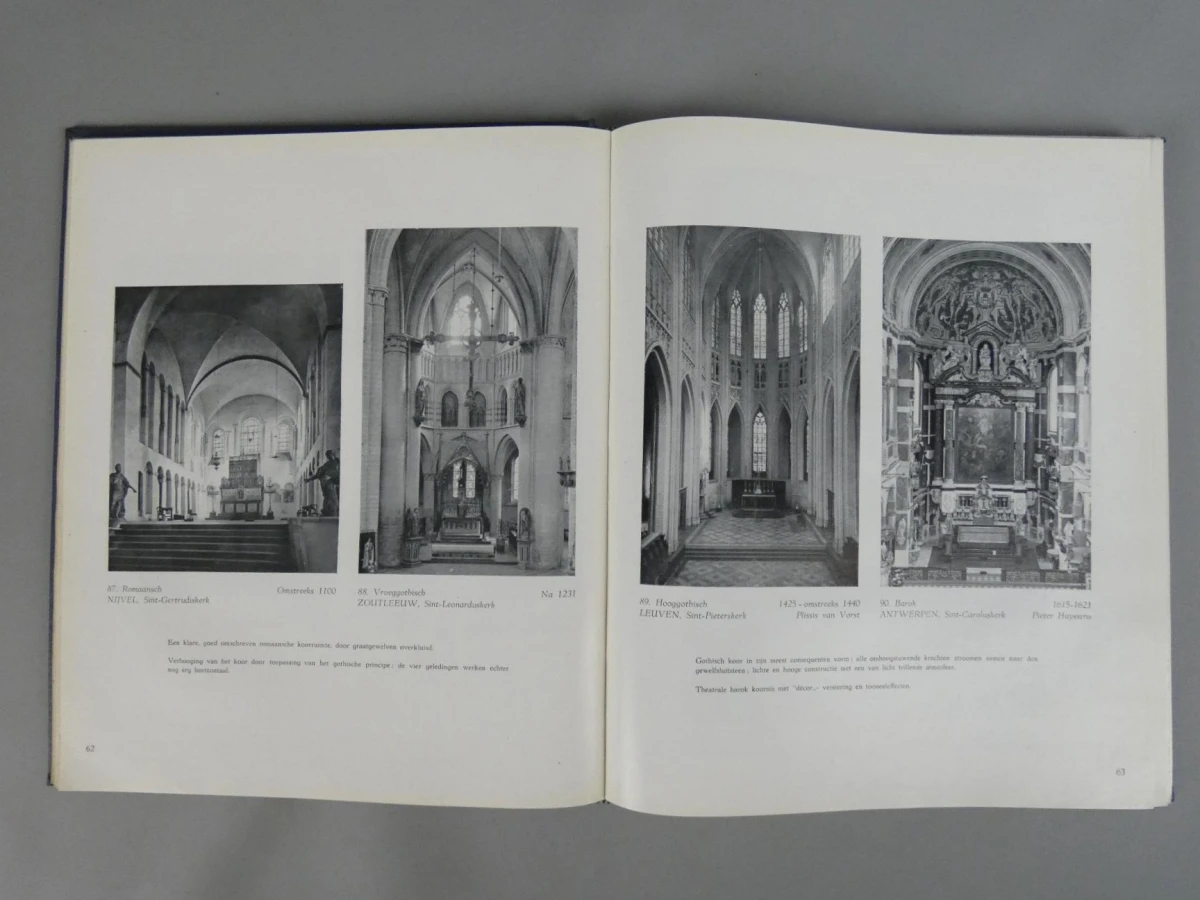 Boek Kunst in België - Romaanse, Gotiek, Renaissance, Barok
