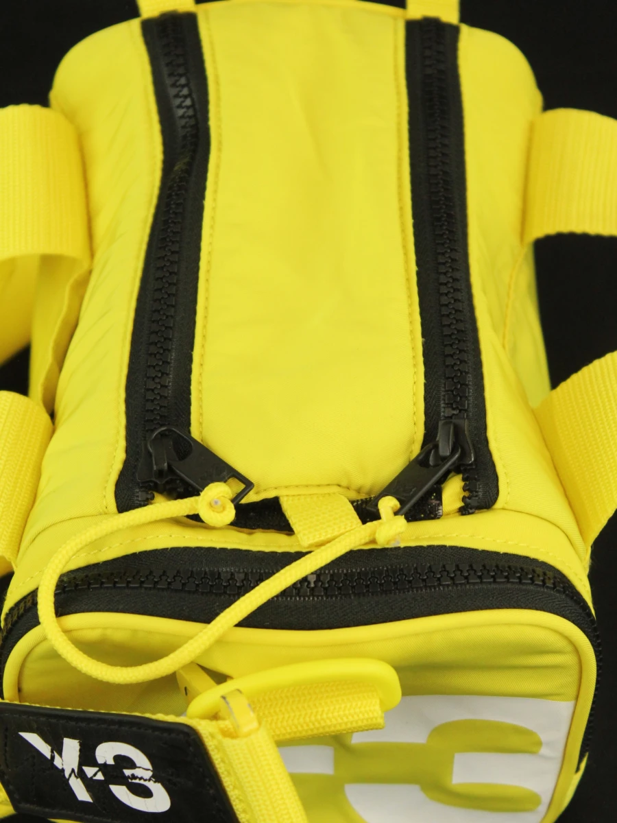 Adidas en Yohji Yamamoto - Y-3 dufflebag in knalgeel