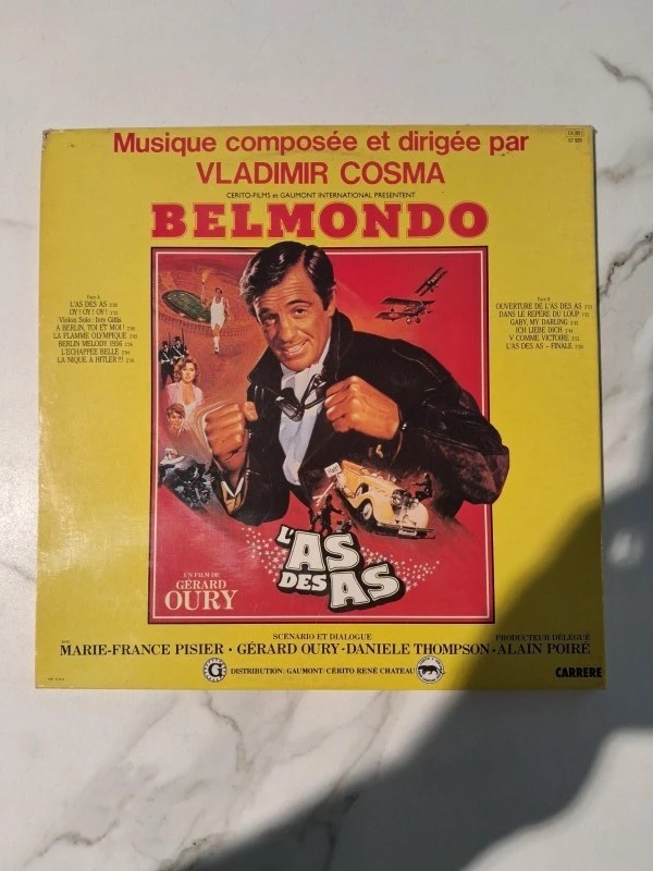 🎷 Original Motion Picture Soundtrack: "L'As des As" (1982) – Vinyl LP Gatefold - foto 2