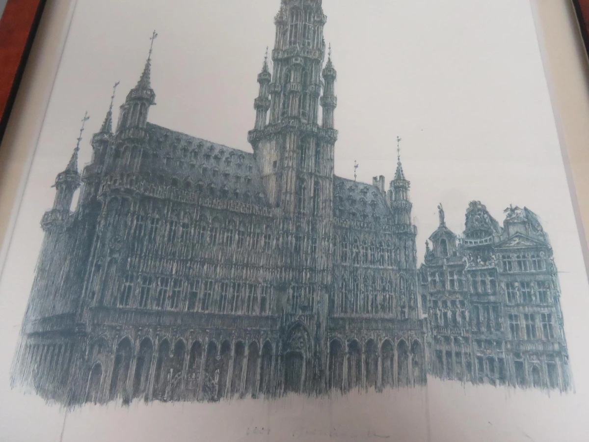 Druk stadhuis Brussel