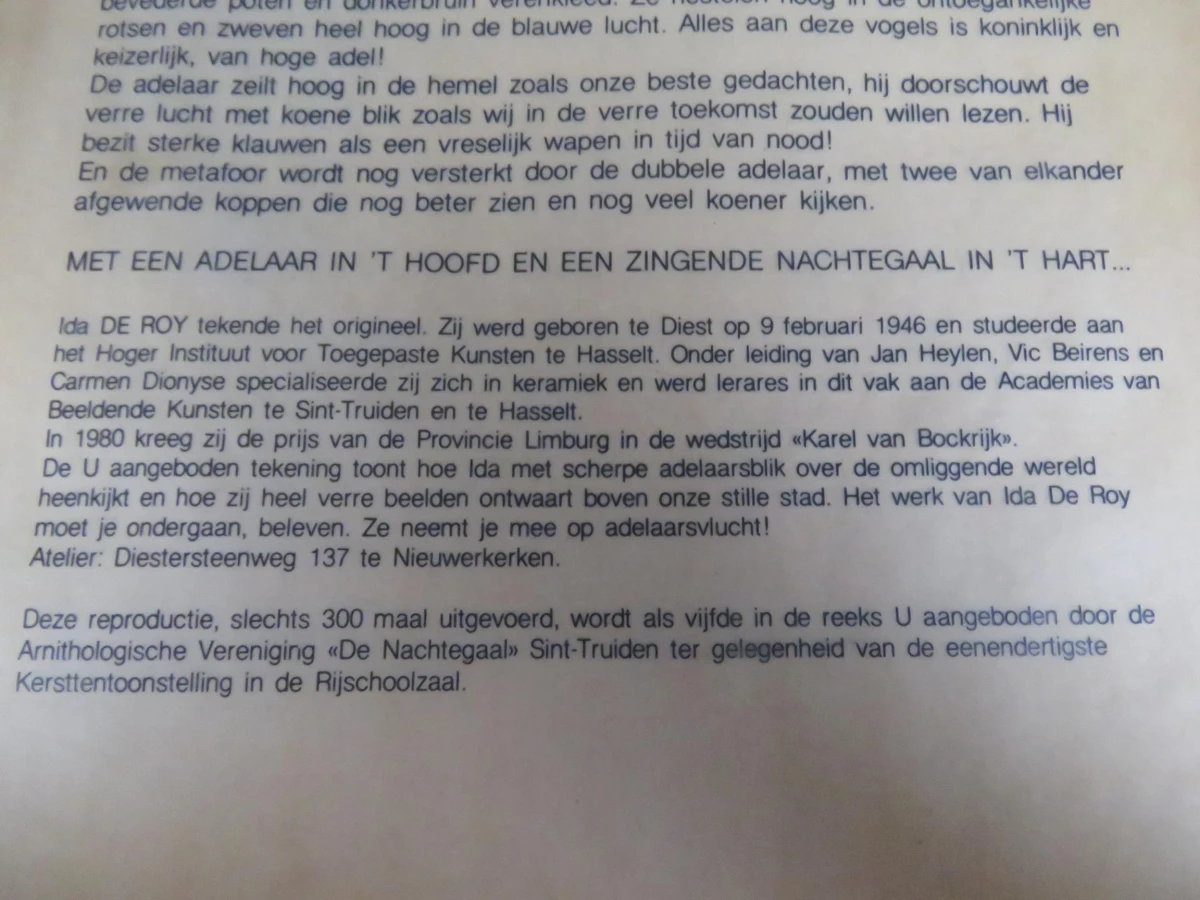 Dubbelkoppige adelaar stadswapen Sint-Truiden