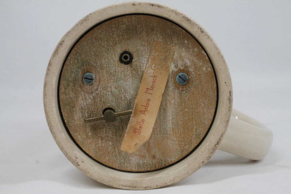 Vintage Palten bierpul met ingebouwde muziekdoos